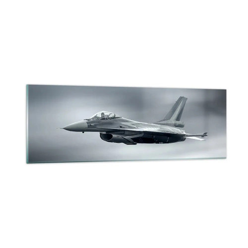 Üveg kép - Kihívod? - 90x30 cm