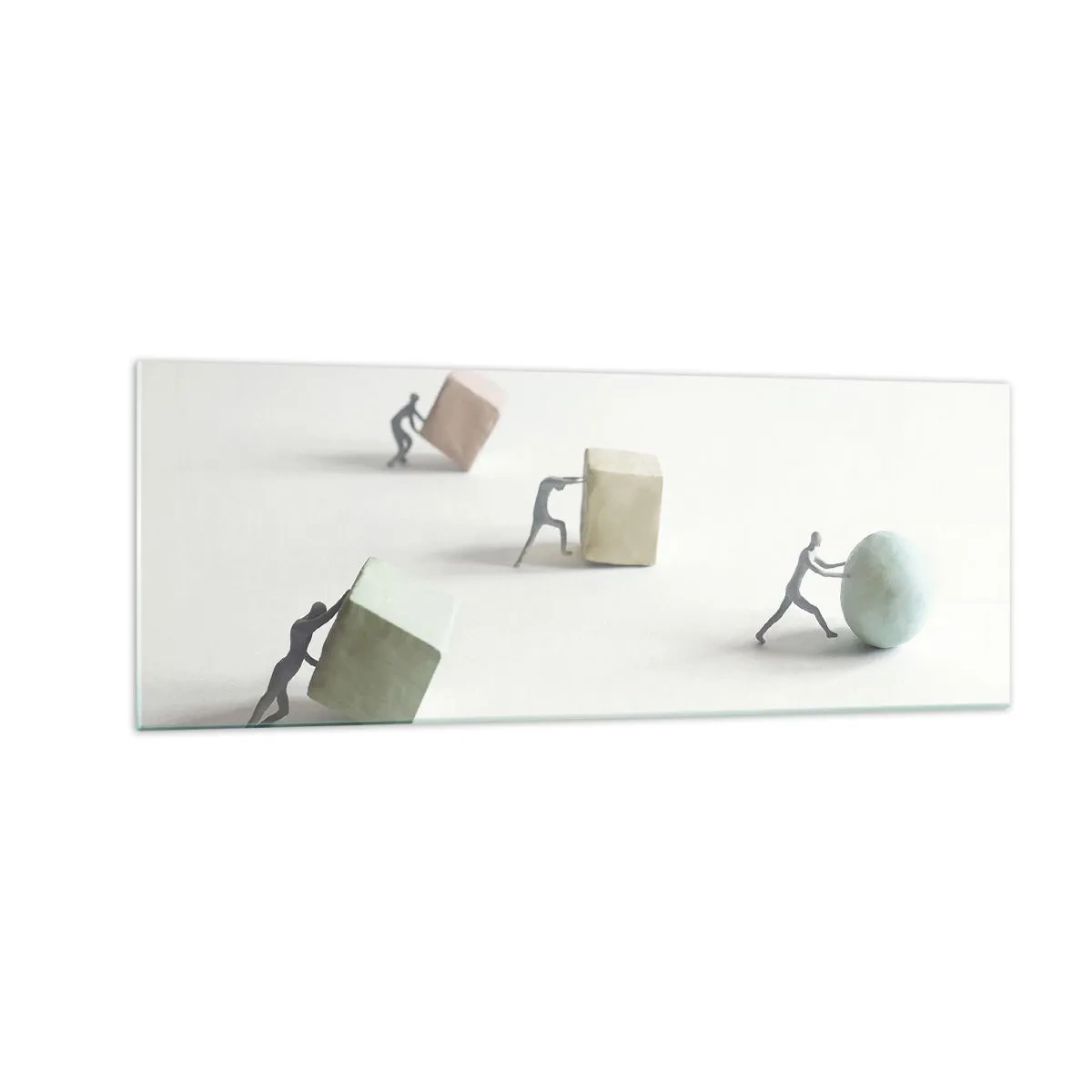 Üveg kép - Maga az élet - 140x50 cm