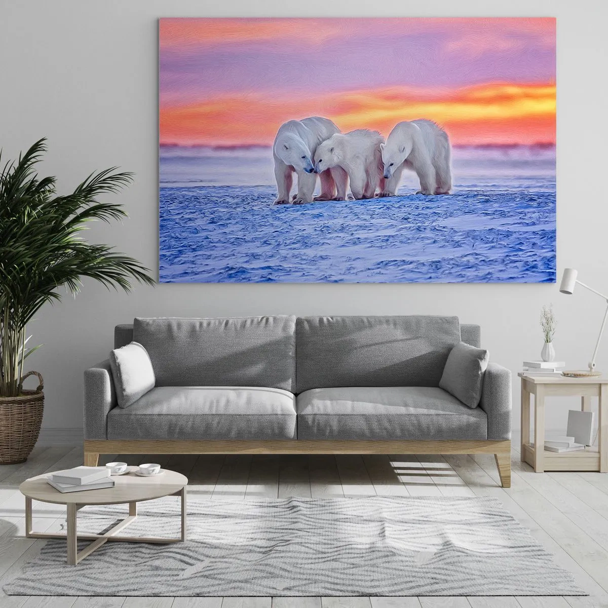 Üveg kép - Elég a családi meleg - 120x80 cm