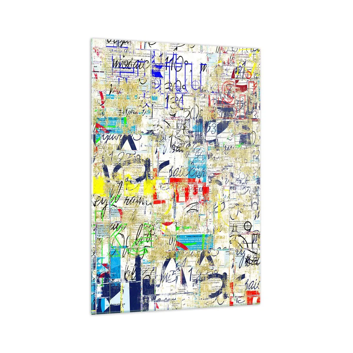 Üveg kép - Egyszerűen tetszik a szemnek - 70x100 cm