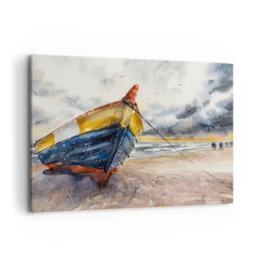 Vászonkép - Pihenés a parton - 100x70 cm