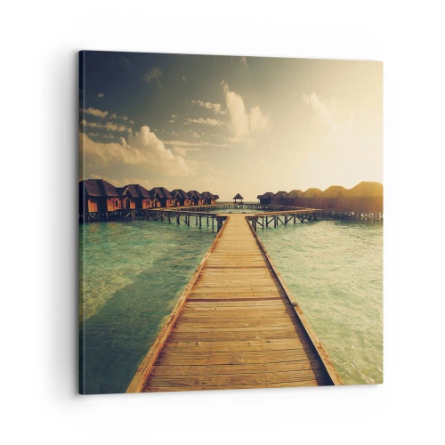 Vászonkép - Tiszteletteljes meghívás - 60x60 cm