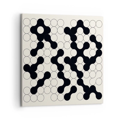 Vászonkép - Kínai játék - variáció - 50x50 cm