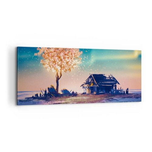 Vászonkép - A természet nem múlik el - 100x40 cm