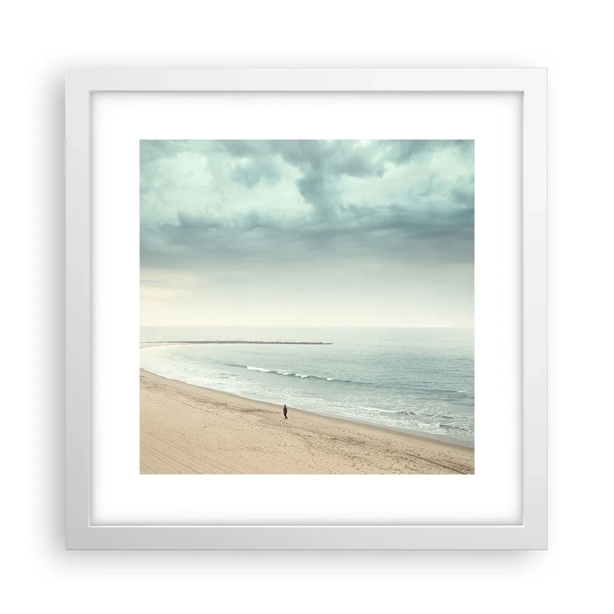 Poszter fekete keretben - A békét keresve - 30x30 cm