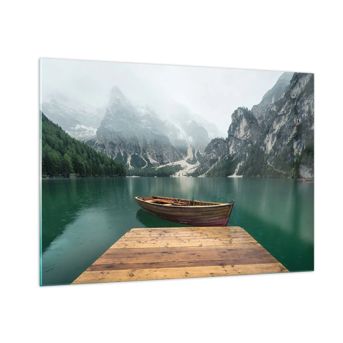 Üveg kép - "És a homlok büszke sziklái" - 100x70 cm