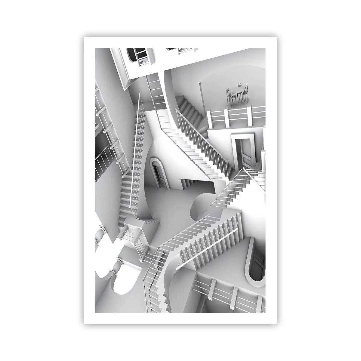 Poszter - A tér paradoxonjai - 61x91 cm