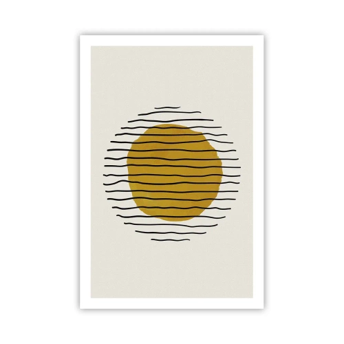 Poszter - A hőtől remegő absztrakció - 61x91 cm