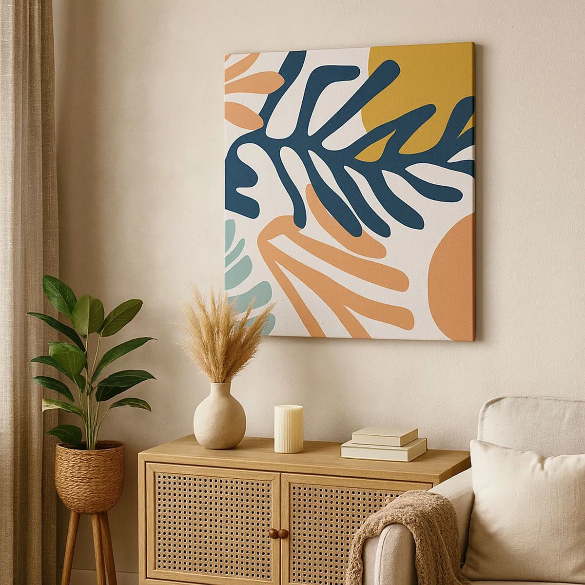 Vászonkép - Koralltengerek - 30x30 cm