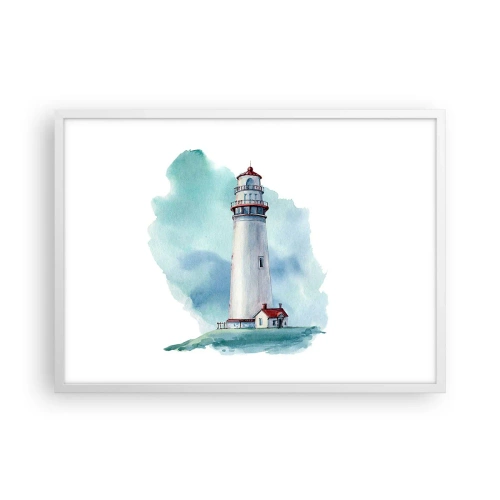 Poszter fekete keretben - A kék szelíd húga - 70x50 cm