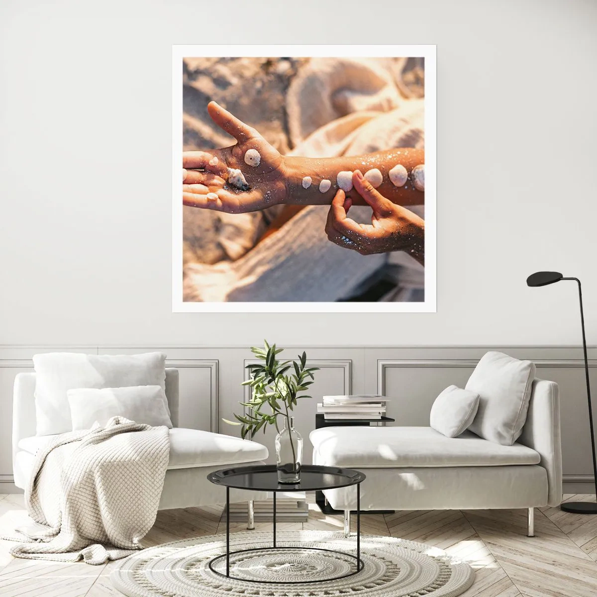 Poszter - Szépség egy karnyújtásnyira - 40x40 cm