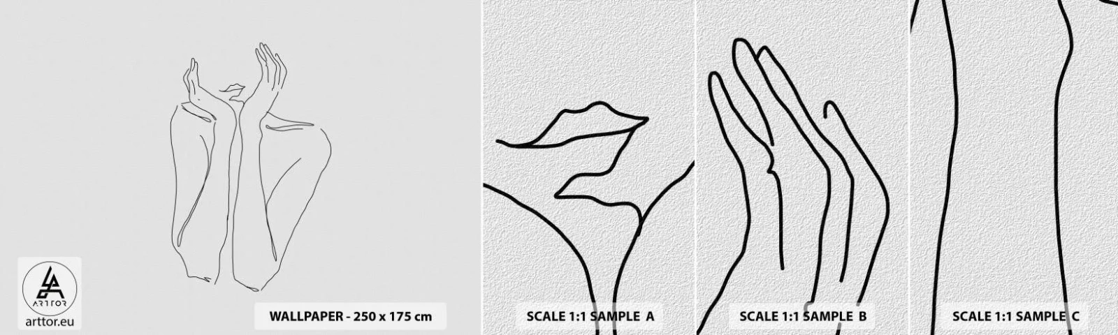 Fotótapéta Minta Öntapadós Deluxe Sticker - Amiről a lányok álmodoznak - Nő, Grafika, Darab - 100x30 cm