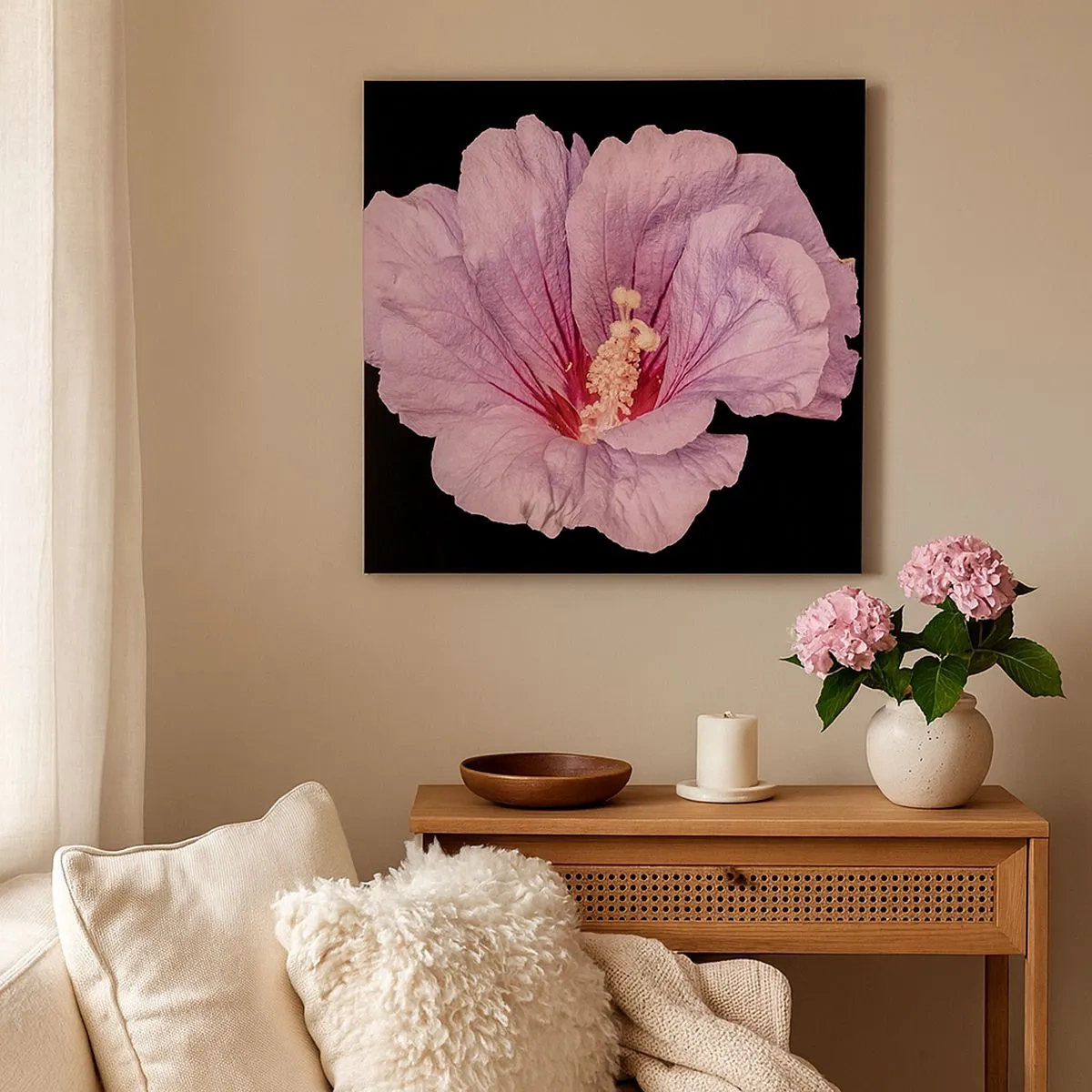 Vászonkép - Egyenesen a szív felé - 30x30 cm