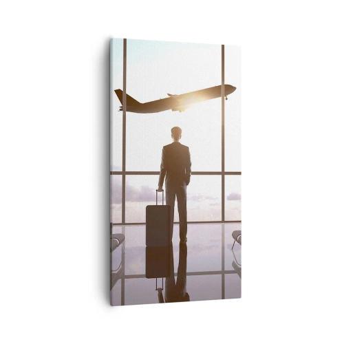 Vászonkép - Van időd, lassíts - 55x100 cm