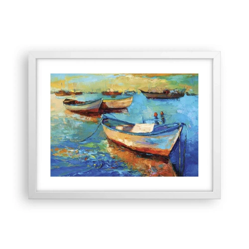 Poszter fekete keretben - A déli öbölben - 40x30 cm