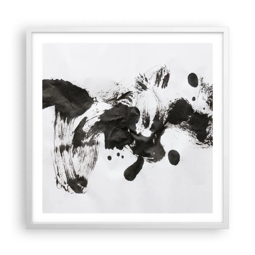 Poszter fekete keretben - Módszer az őrületben? - 60x60 cm
