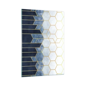 Üveg kép - Kompozíció szinkópa ritmusban - 50x70 cm