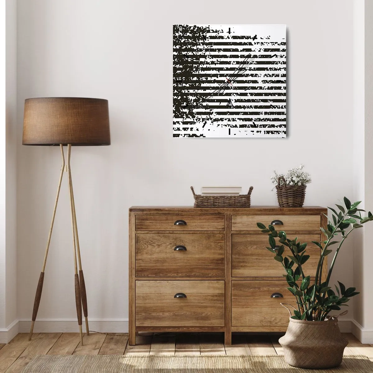 Falióra, Óra - Ritmus és zaj - 40x40 cm