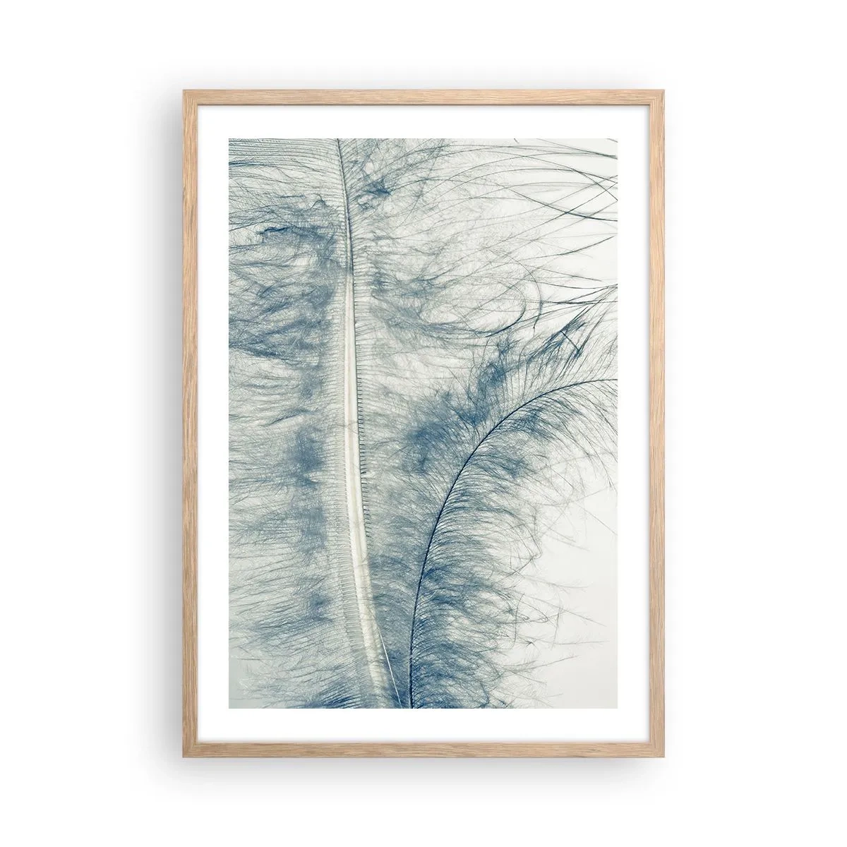 Poszter világos tölgy keretben - A természet suttogása - 50x70 cm
