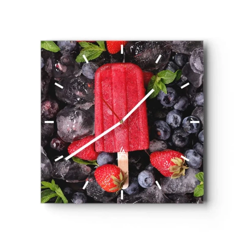 Falióra, Óra - A forró nyár íze - 30x30 cm