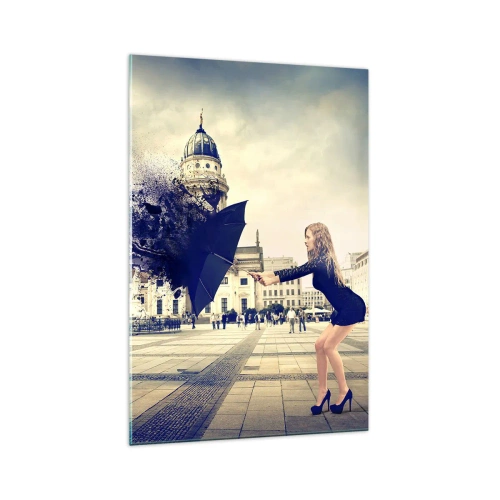 Üveg kép - Van olyan szél… - 70x100 cm