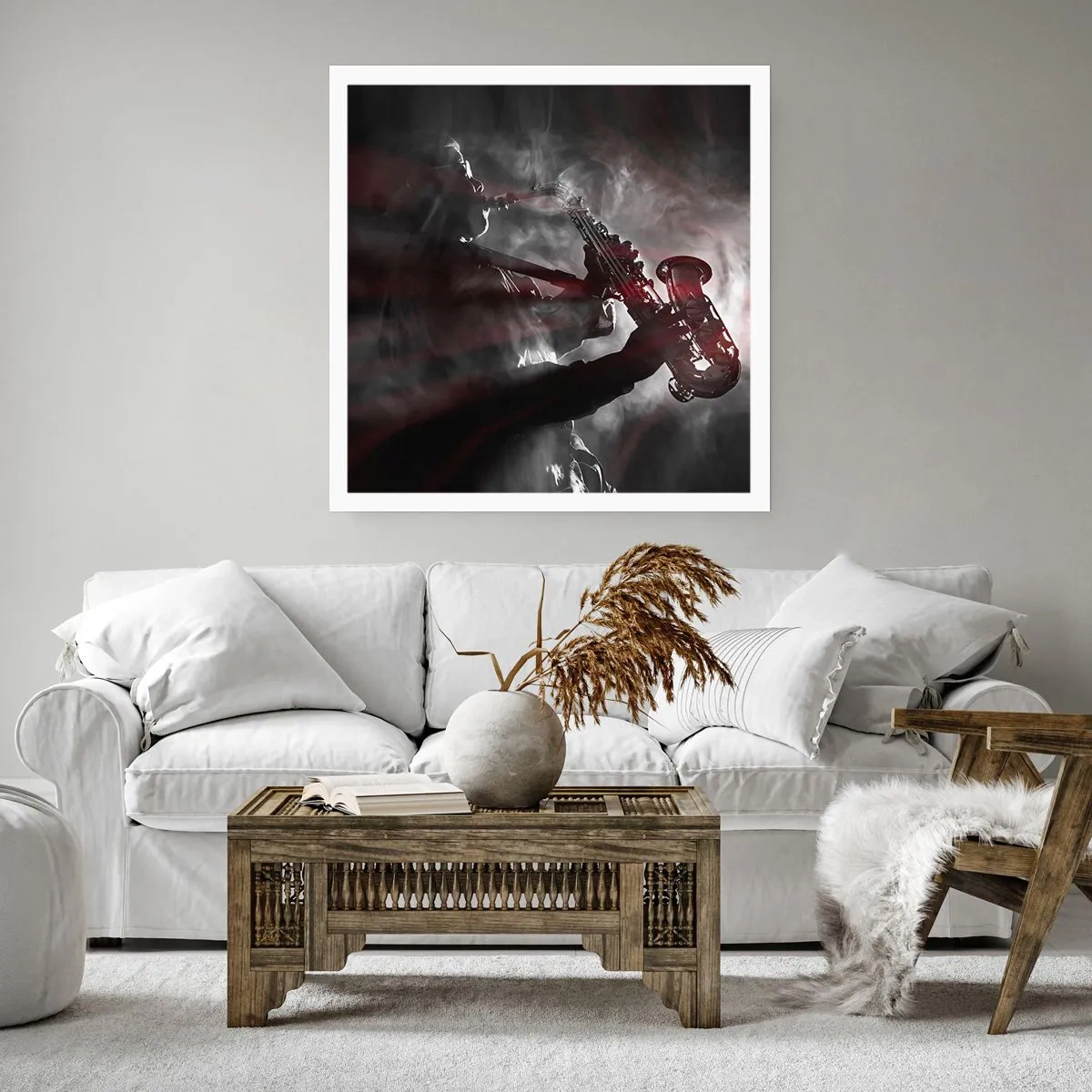 Poszter - A jazz párolgásban - 60x60 cm