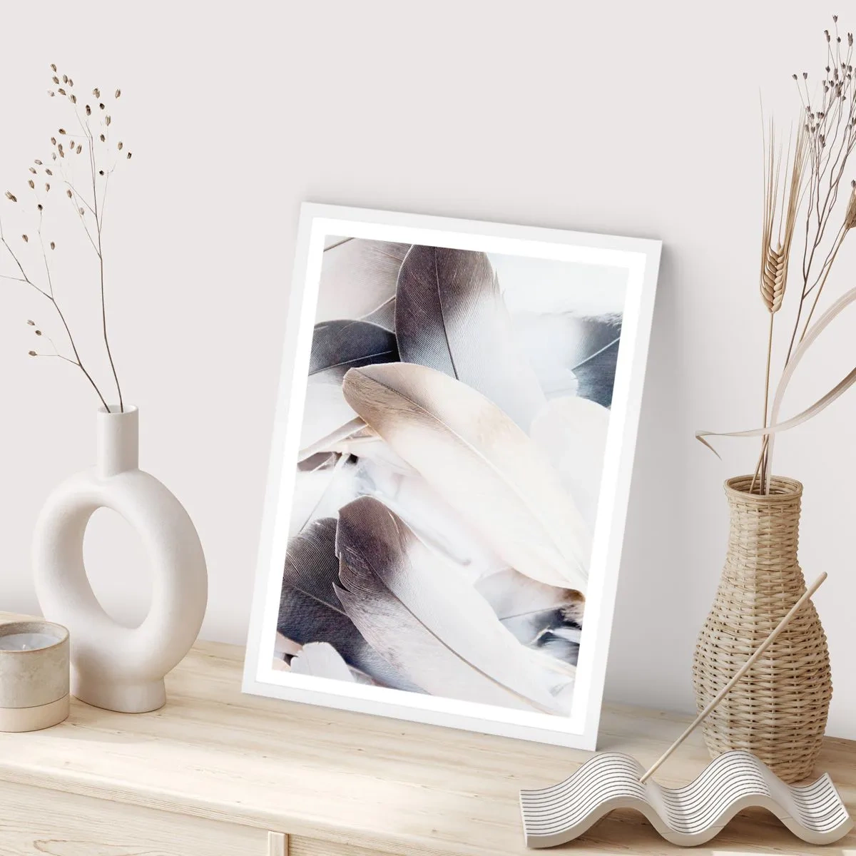 Poszter fekete keretben - Szinte angyali - 50x70 cm