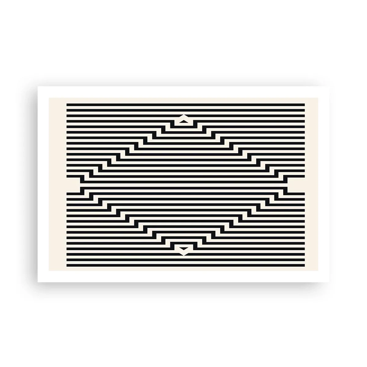 Poszter - Geometrikus illúzió - 91x61 cm