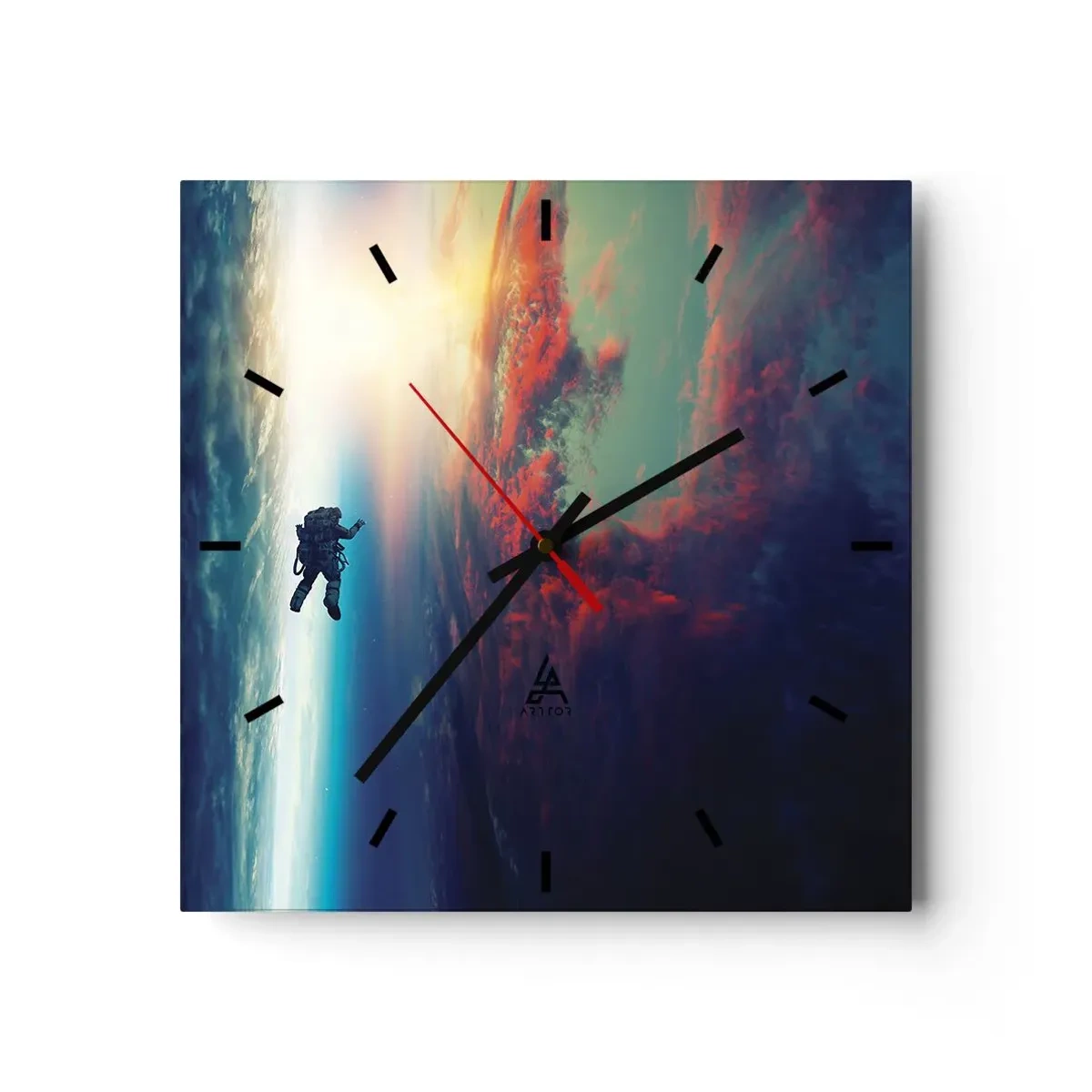 Falióra, Óra - Szembenézés az univerzummal - 30x30 cm