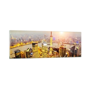 Üveg kép - Ázsiai álom - 90x30 cm