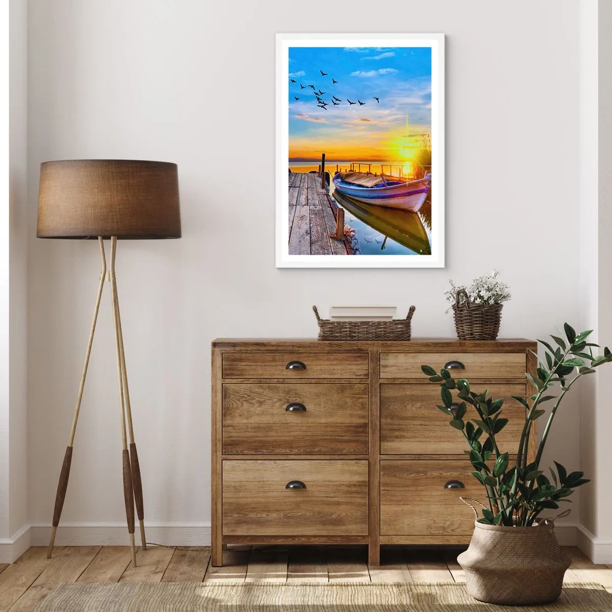 Poszter fekete keretben - Viszlát holnapig - 61x91 cm