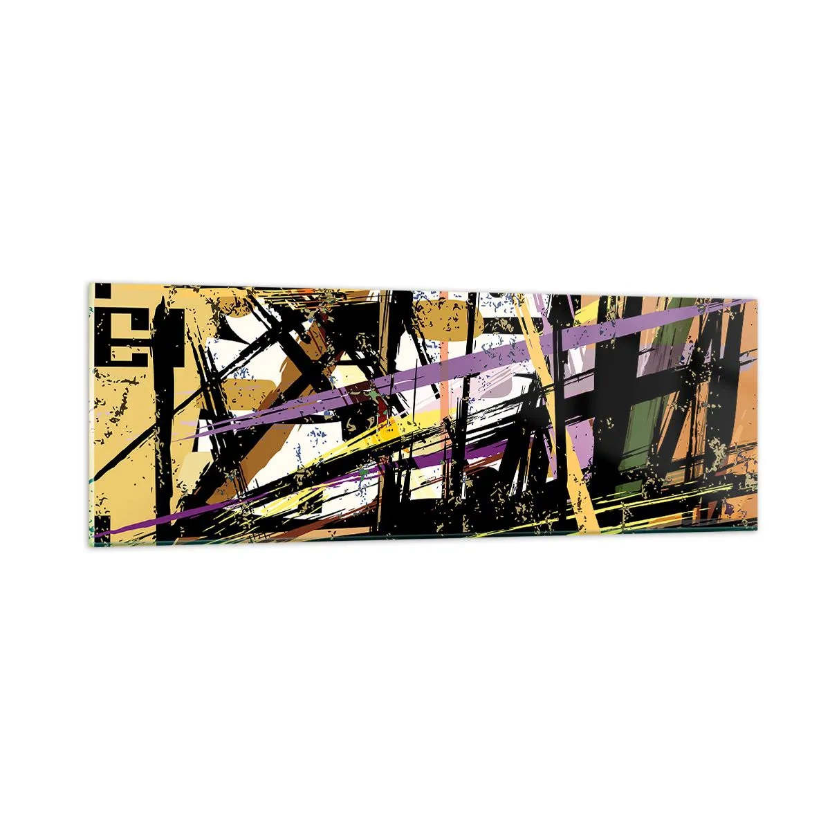 Üveg kép - Éles vágás - 90x30 cm