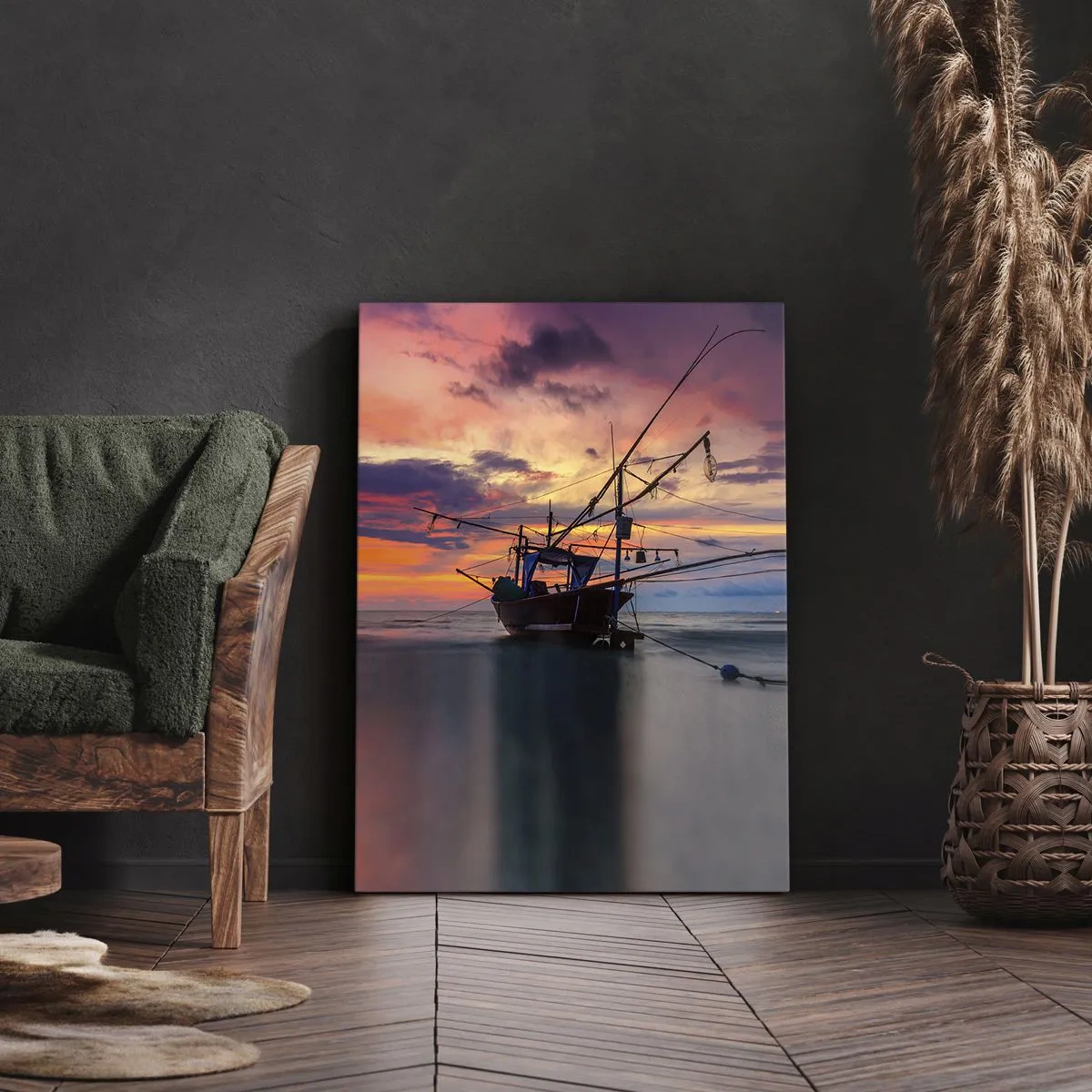 Vászonkép - Egzotikus este - 50x70 cm
