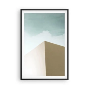 Poszter fehér keretben - Egy napsütéses nyár geometriája - 61x91 cm
