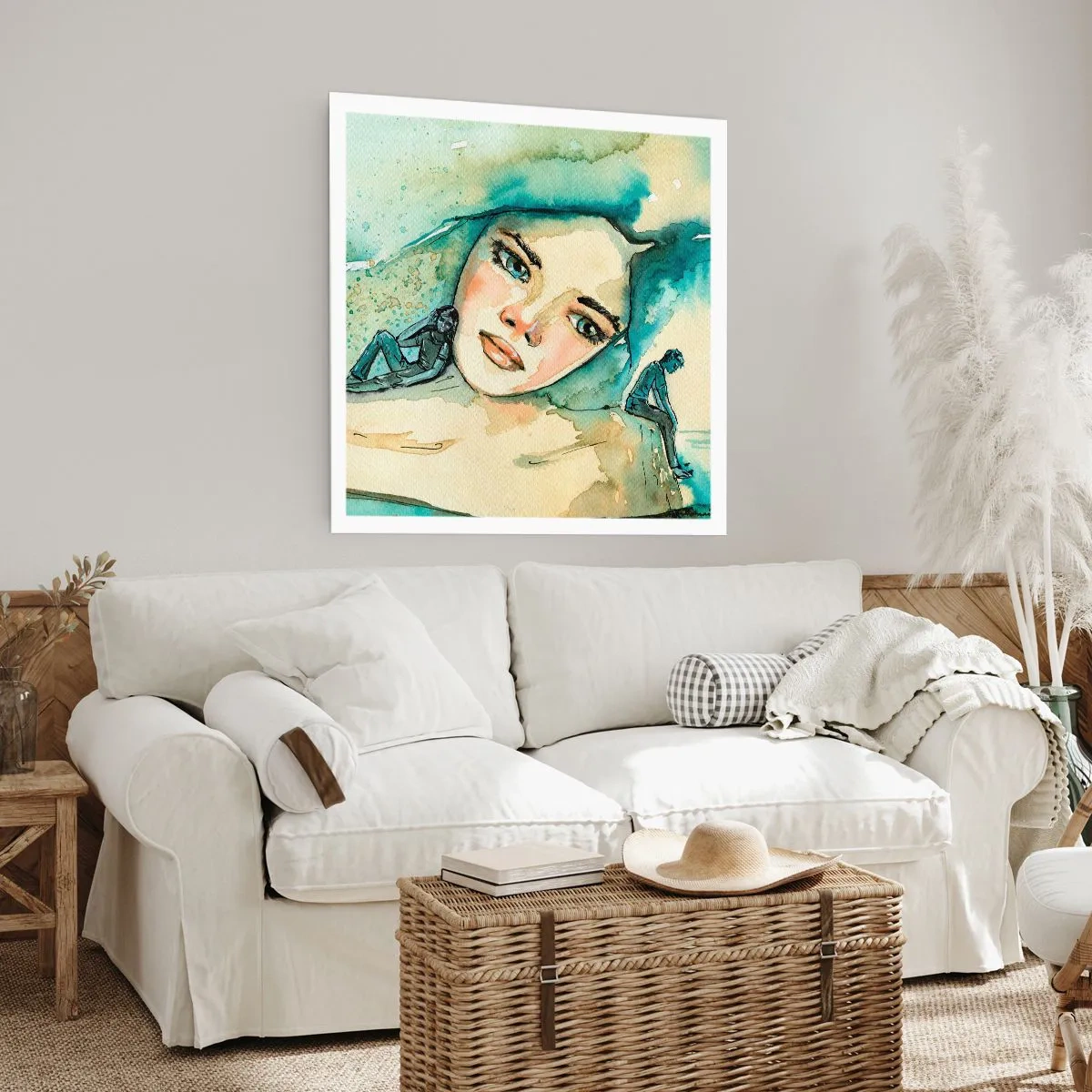Poszter - Am I blue? - 60x60 cm