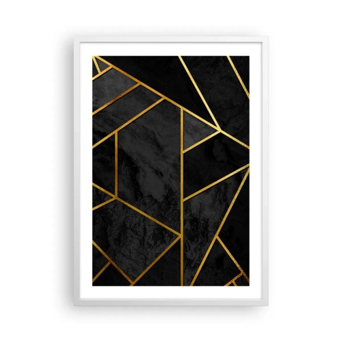 Poszter fekete keretben - Sötétség és ragyogás - 50x70 cm
