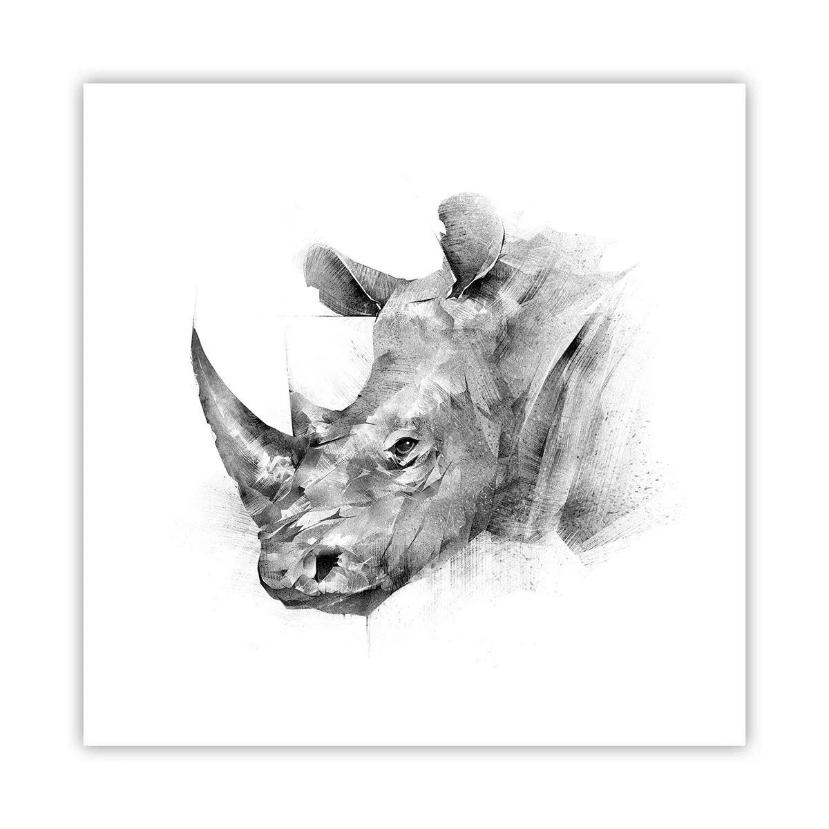 Poszter - Afrikai portré - 40x40 cm