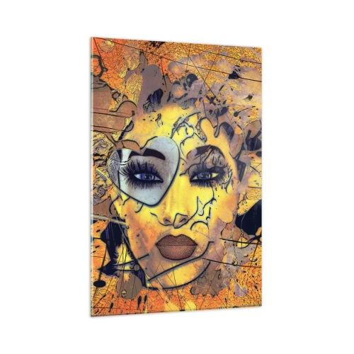 Üveg kép - Napos szépség - 80x120 cm