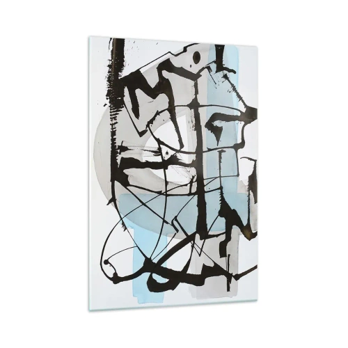 Üveg kép - Mindennek ellenére kék - 70x100 cm