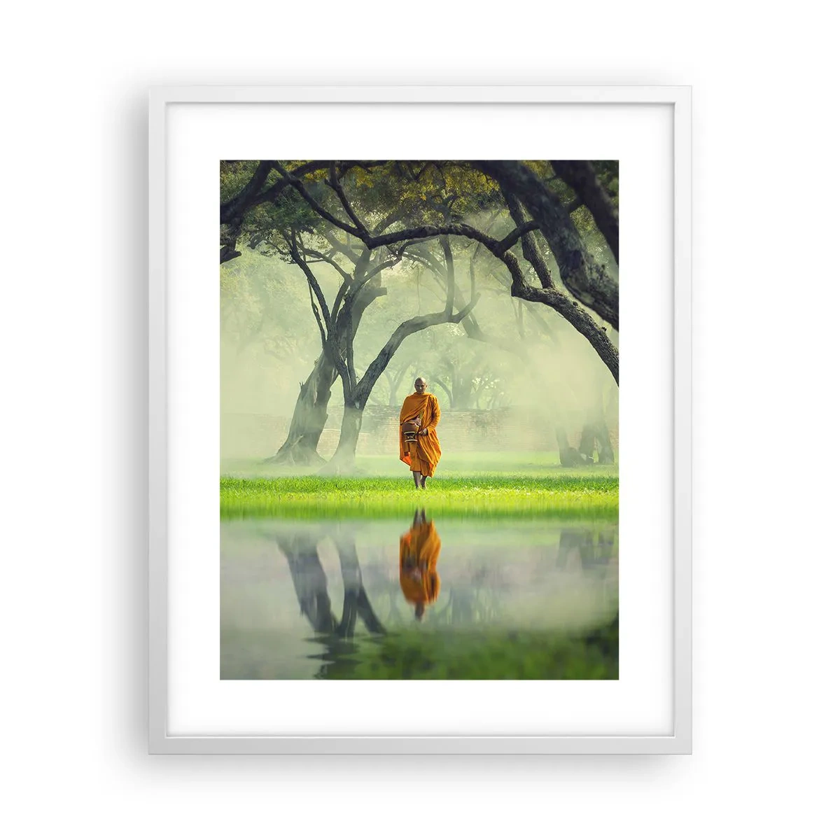 Poszter fekete keretben - Útban a megvilágosodás felé - 40x50 cm