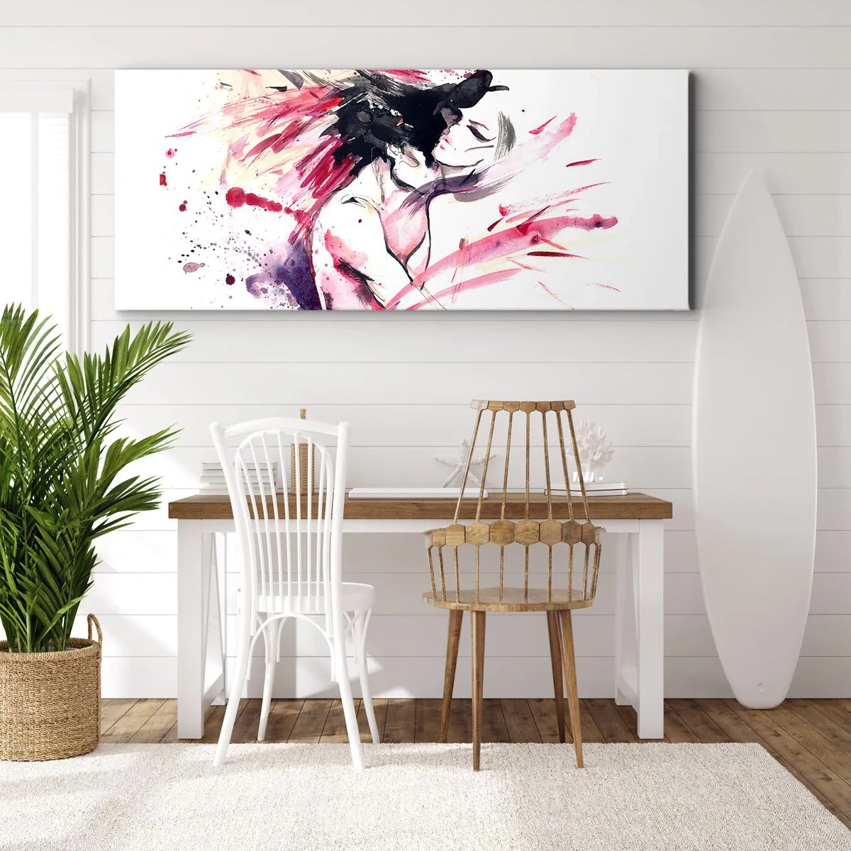 Vászonkép - A szerelem beteljesülése - 90x30 cm