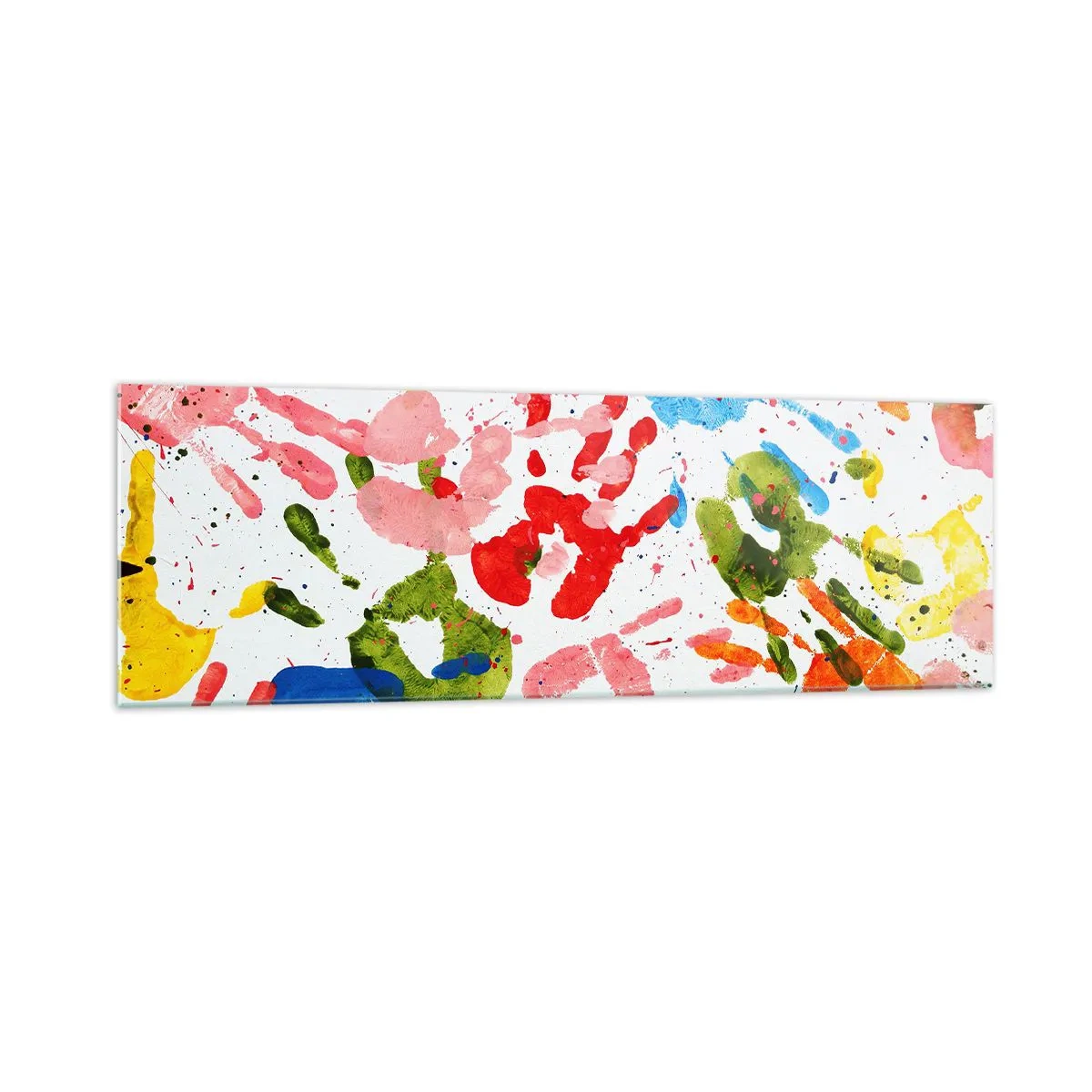 Üveg kép - Kövesd a nyomokat - 160x50 cm