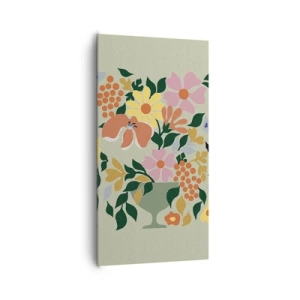Vászonkép - Egy csokor, mely csordultig van élettel - 65x120 cm