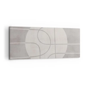 Vászonkép - Körkörös és egyenes - 120x50 cm