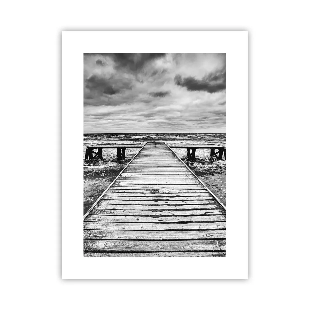 Poszter - Várom, hogy elűzze a szél... - 30x40 cm