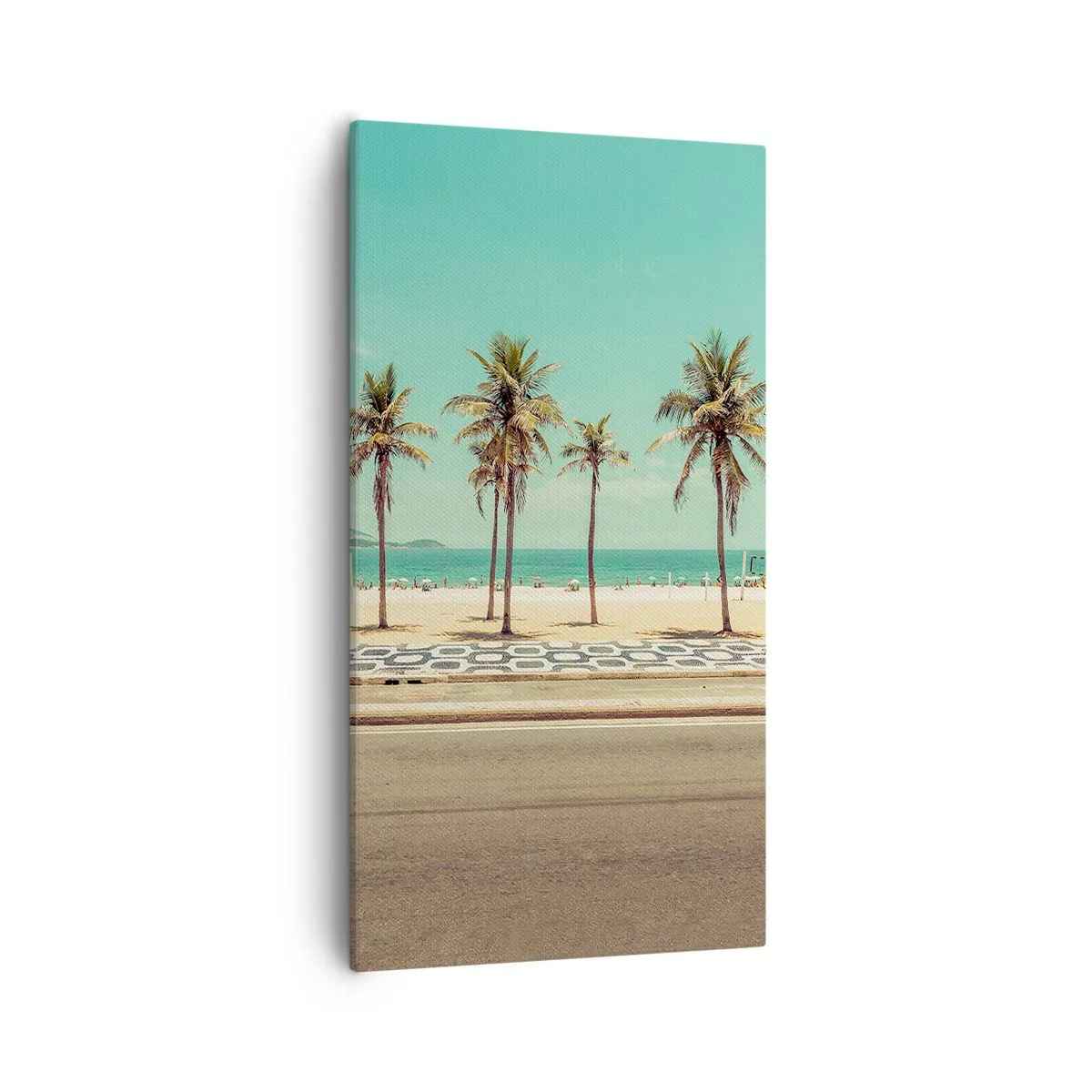 Vászonkép - A tengerparton - 55x100 cm