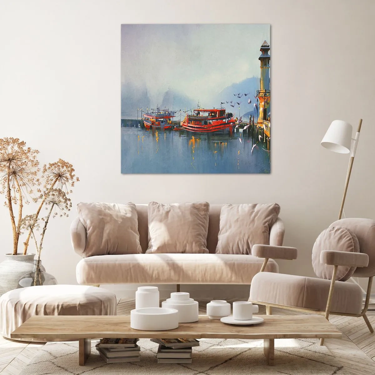 Vászonkép - A világ végén - 70x70 cm