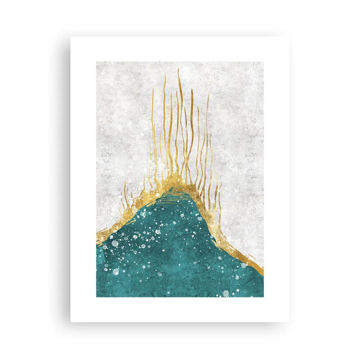 Poszter - Aranyló dagály - 30x40 cm