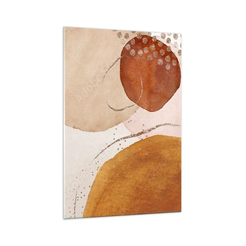 Üveg kép - Gömbölyűség és mozgás - 70x100 cm