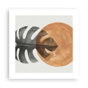 Poszter - Mindig a nap - 40x40 cm